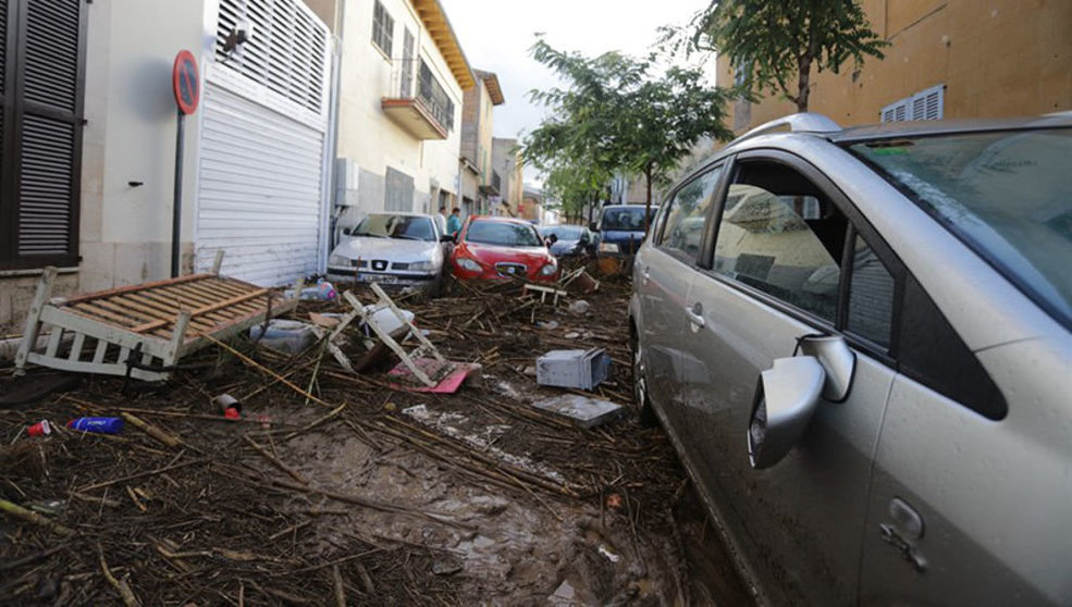 Las inundaciones han provocado numerosos destrozos en Mallorca