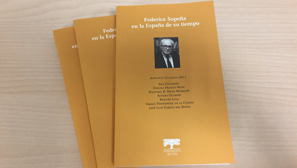 Ejemplares del libro &#39;Federico Sopeña en la España de su tiempo&#39;