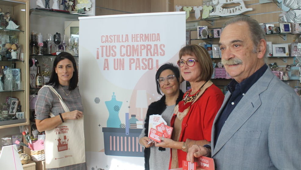 Presentación de la campaña de promoción en Castilla-Hermida en Yolanda Celis Detalles. Foto: edc