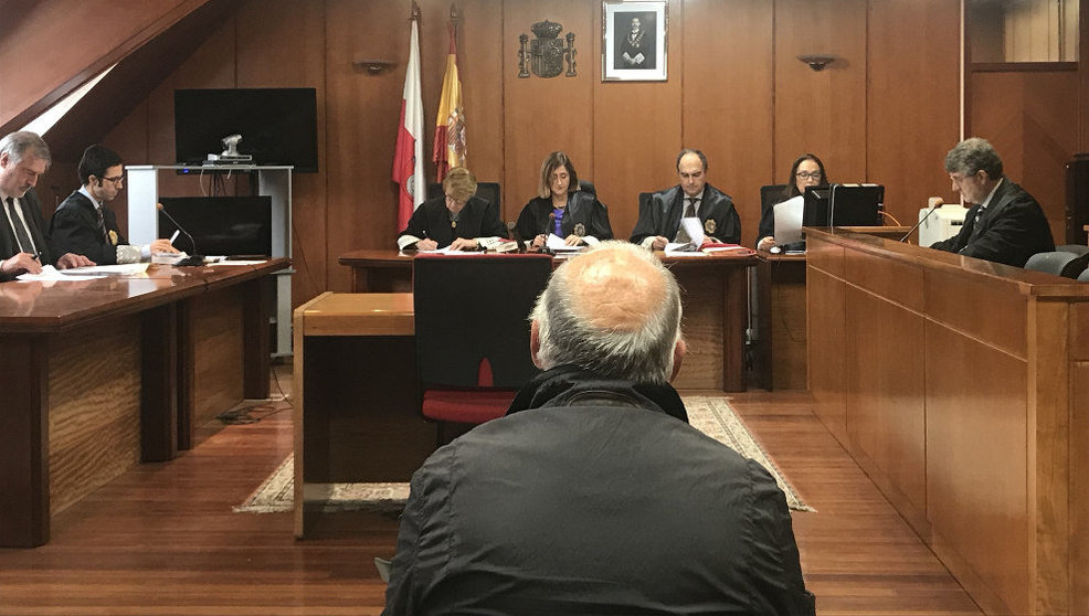El &#39;Solitario asturiano&#39;, durante el juicio