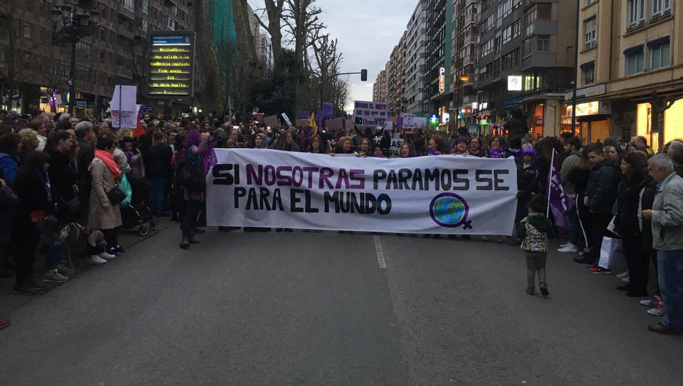 Manifestación por el Día Internacional de la Mujer de 2019 | Foto: edc