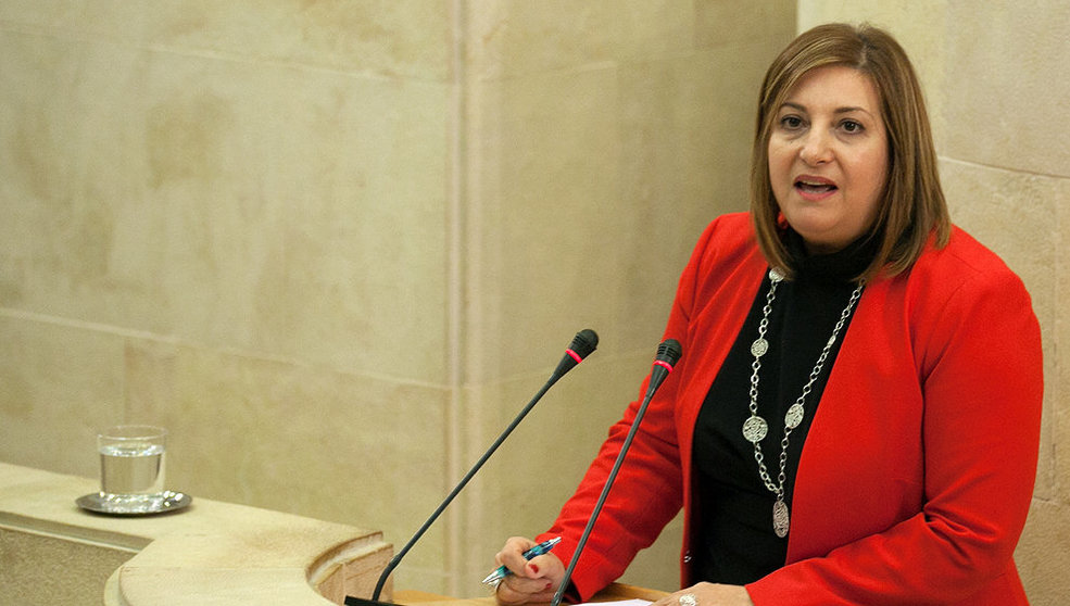 La vicepresidenta primera del Parlamento de Cantabria, Rosa Valdés