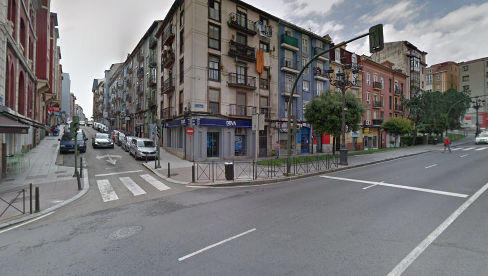 Confluencia entre las calles Casimiro Sainz y Santa Lucía | Foto: Google Maps