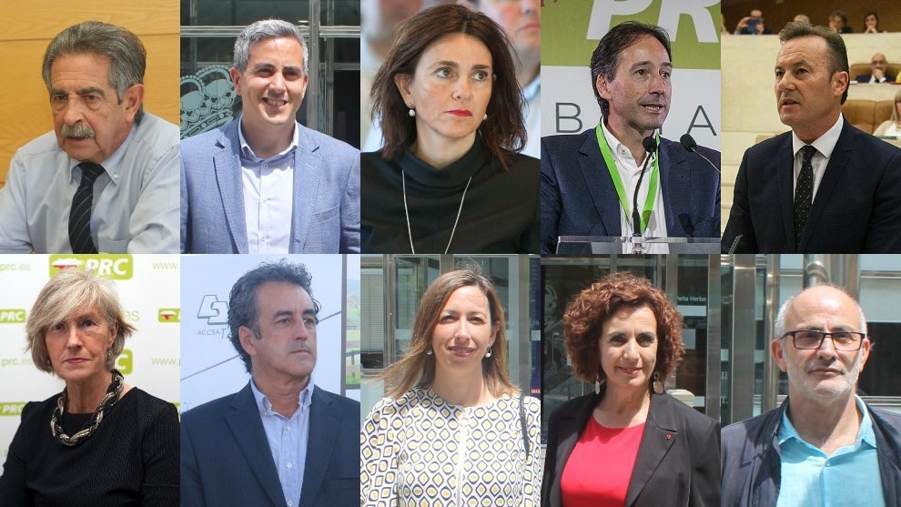 Miembros del Gobierno de Cantabria de la legislatura 2019-2022
