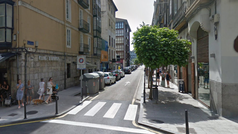 Calle Hernán Cortés de Santander | Foto: Google Maps