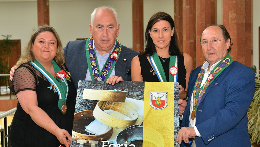 Presentación de la II Feria del Queso de Cantabria que se celebrará en Santander
