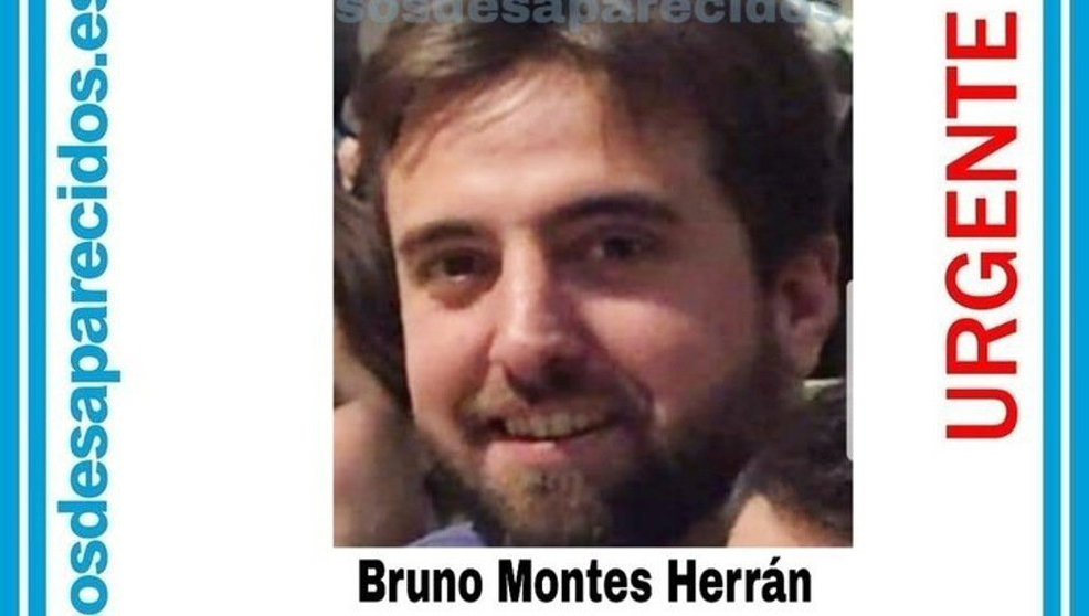 Imagen del joven de 29 años desaparecido en Quijas