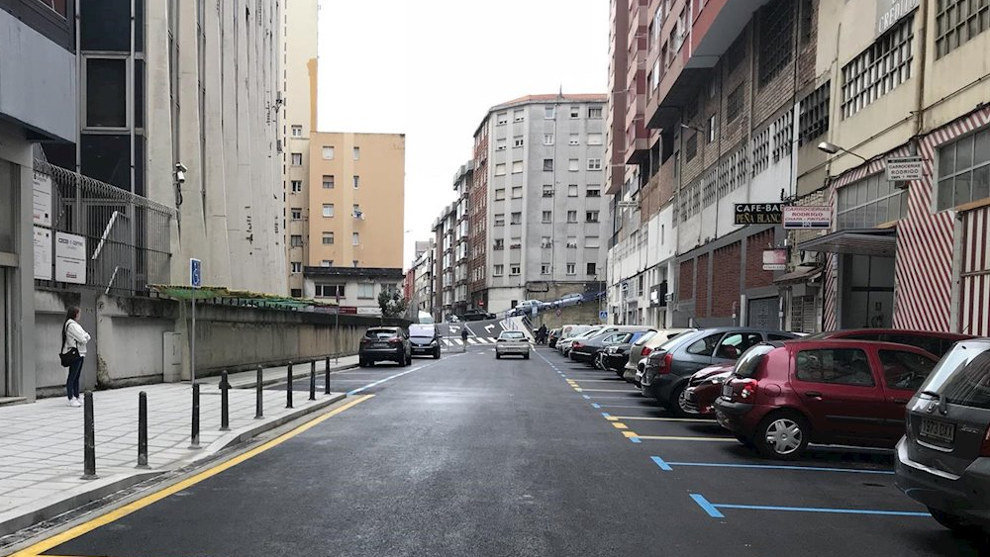 Calle Tres de Noviembre de Santander