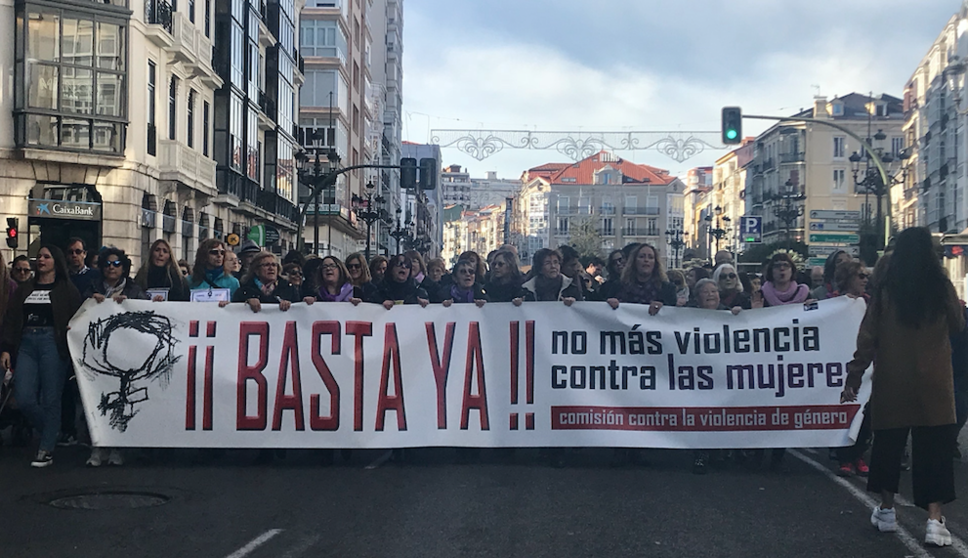 Imagen de archivo de una manifestación en Santander