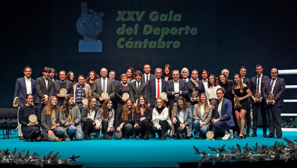 Foto de la XXV Gala del Deporte Cántabro