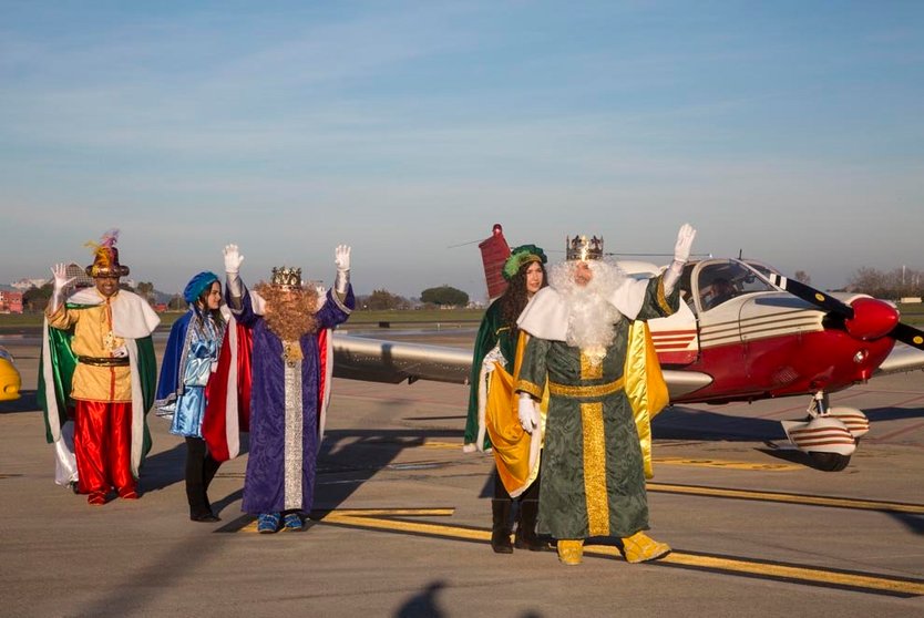 Los Reyes Magos aterrizarán en el aeropuerto | Foto: Alberto.G.Ibañez