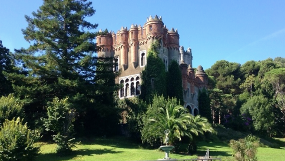 Jardines del Castillo de Ocharan de Castro Urdiales