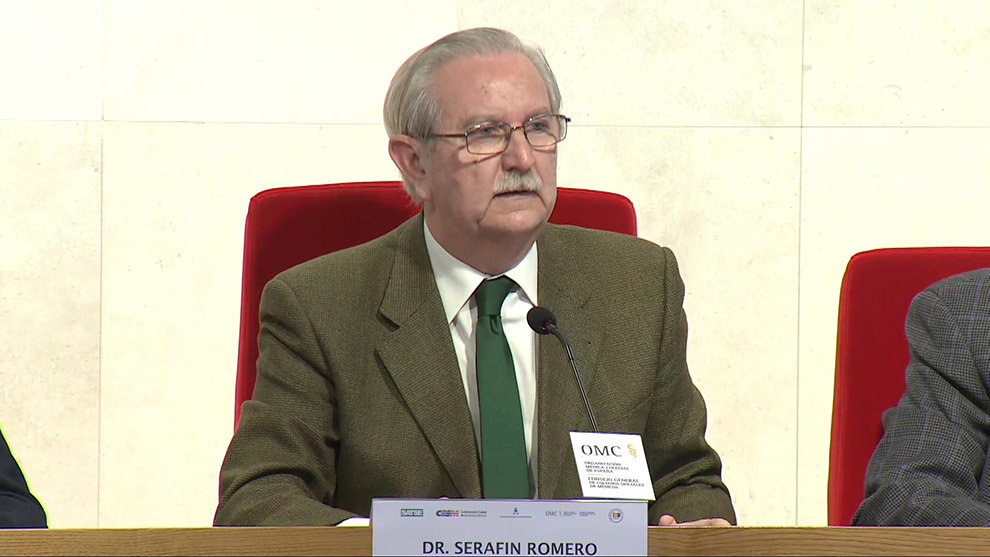 El presidente de la Organización Médica Colegial (OMC), Serafín Romero.

El presidente de la Organización Médica Colegial (OMC), Serafín Romero.


18/2/2020