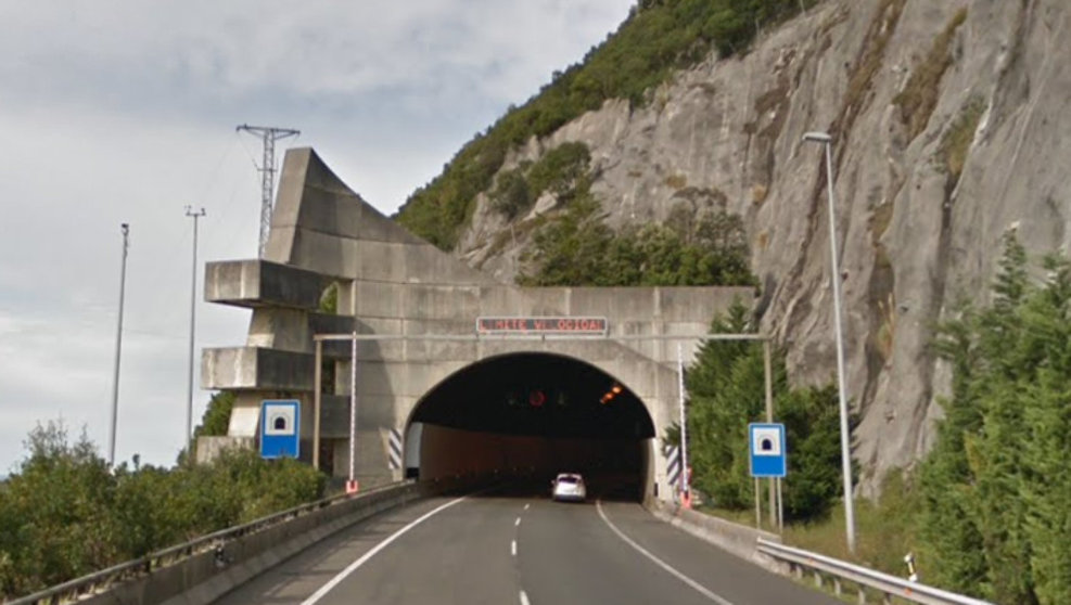Túnel de la A-8 a la altura de Islares | Foto: Google Maps