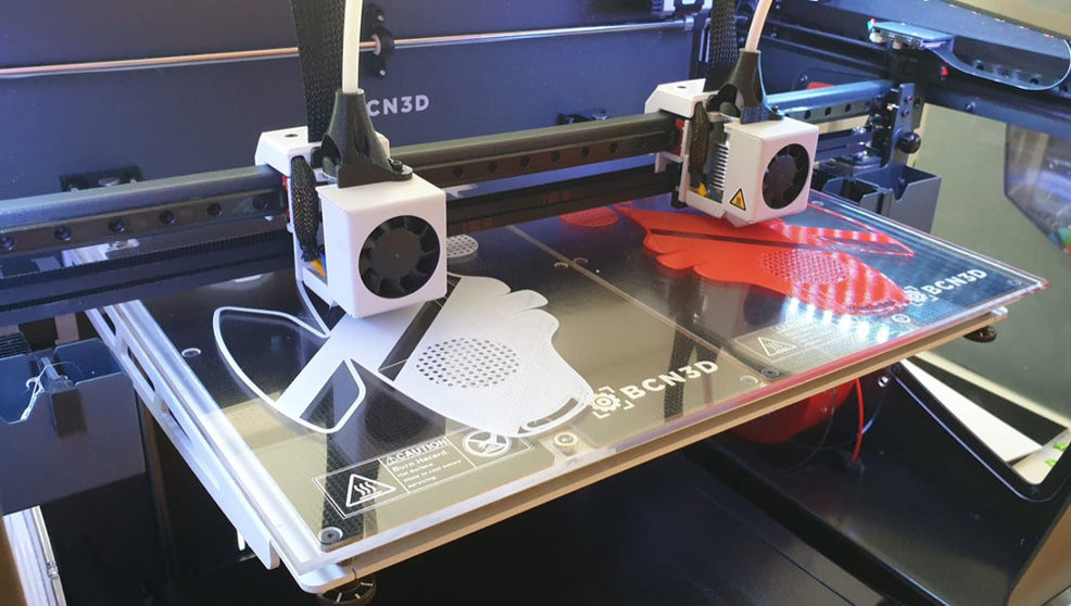 Impresión 3D de mascarillas