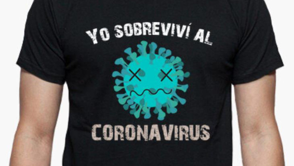 Estas camisetas de “yo sobreviví al coronavirus” cuentan con una gran versatilidad en sus modelos