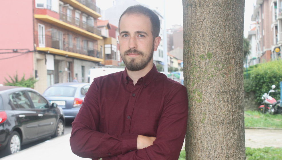 El coordinador autonómico de Podemos Cantabria, Luis del Piñal | Foto: edc