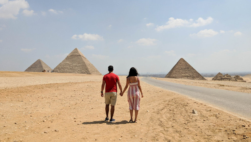 Portada. Los blogueros de Imanes de Viaje en Egipto Foto Imanes de Viaje