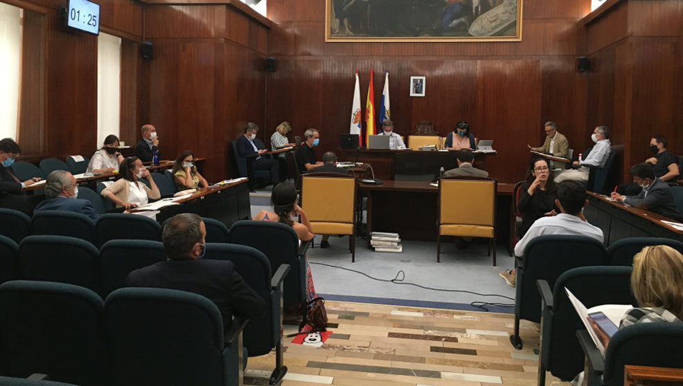 Pleno del Ayuntamiento de Santander