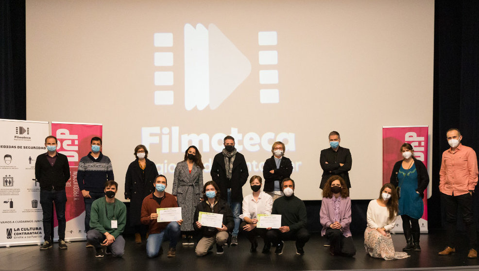 Entrega de premios del taller de Diálogos de Cine y Producción