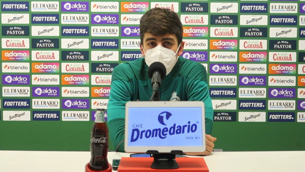 Íñigo Sainz-Maza, durante la rueda de prensa