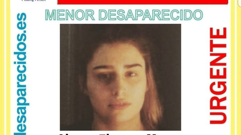 Joven desaparecida en Santander
