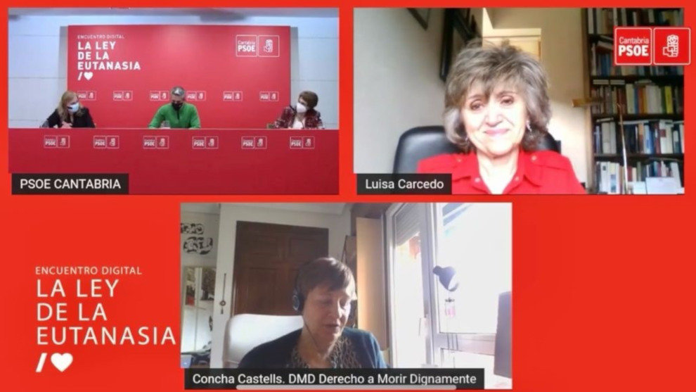 Encuentro digital del PSOE sobre la ley de la Eutanasia