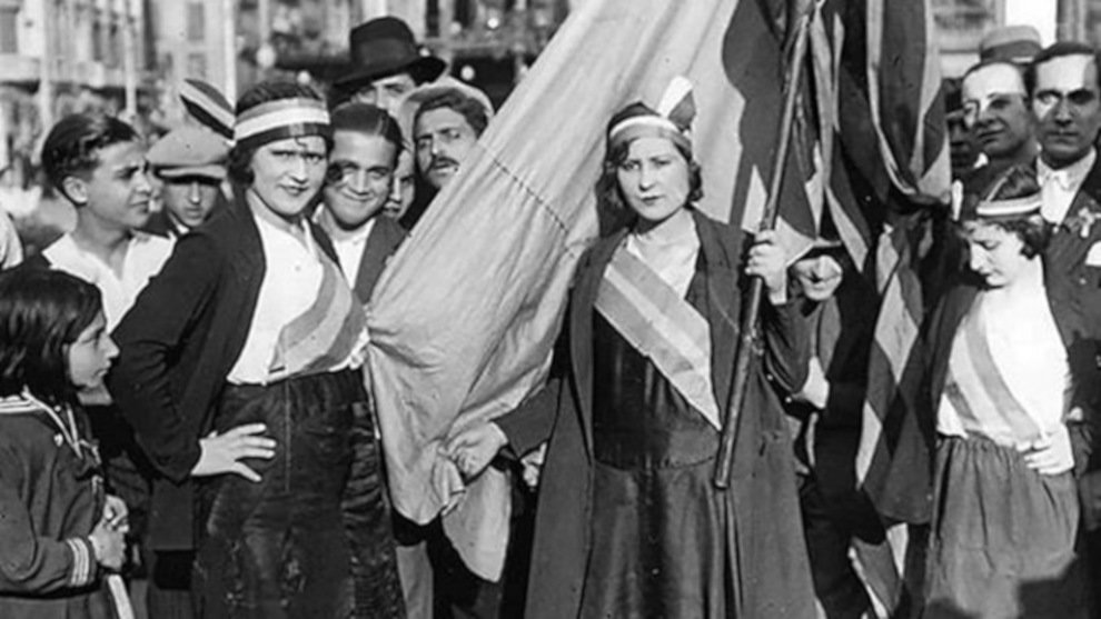 Celebración de la proclamacion de la República española 1931