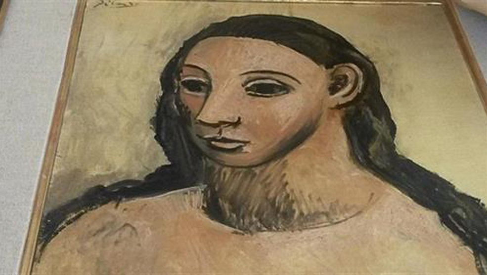 Cuadro de Picasso 'Cabeza de mujer joven'