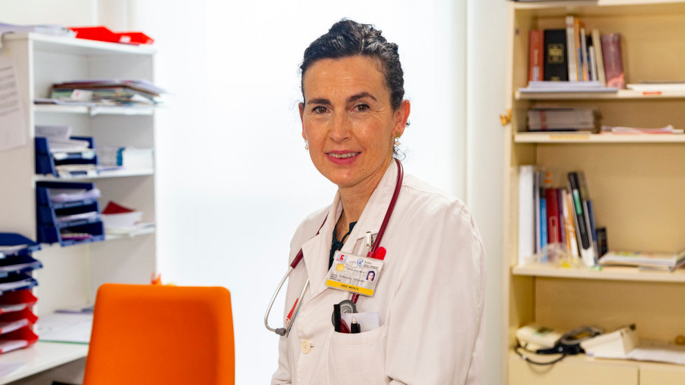 Gema Fernández Fresnedo, nefróloga y presidenta de la Sociedad Cántabra de Hipertensión | Foto: Laro Sánchez Palacín