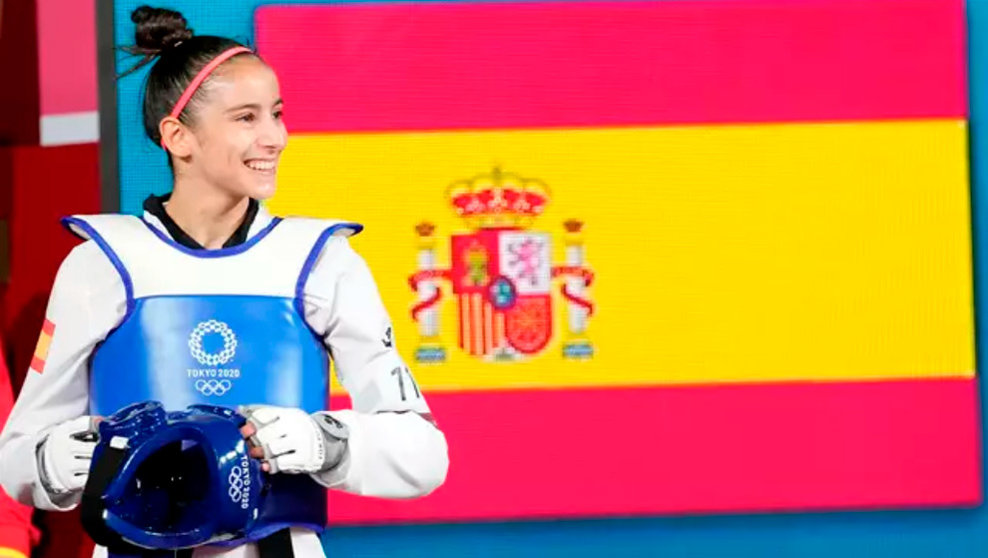 La deportista Adriana Cerezo ha conseguido la medalla de plata en taekwondo en los Juegos Olímpicos