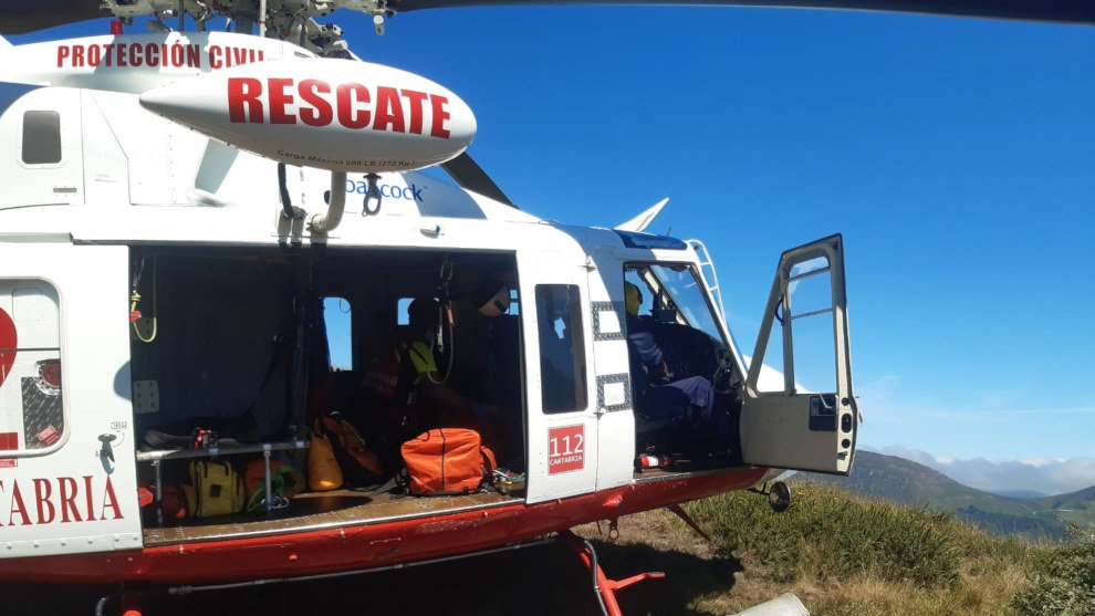 Helicóptero de rescate