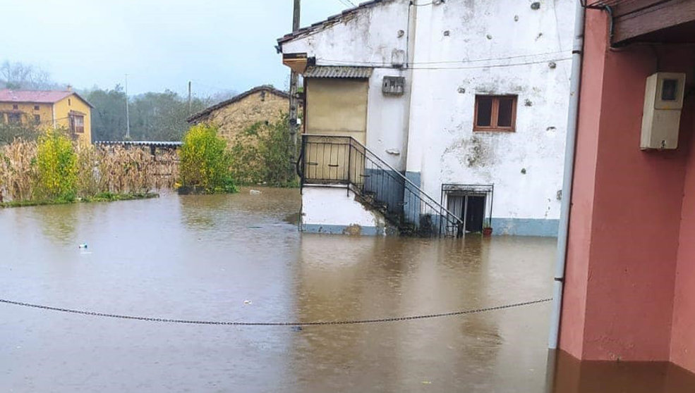 Inundaciones en Molleda