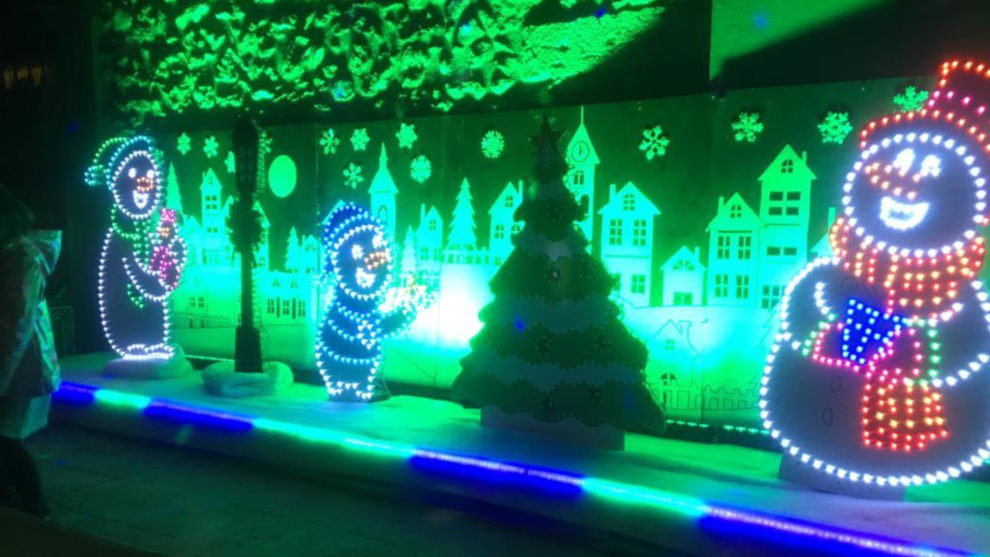 Iluminación de Navidad en Noja