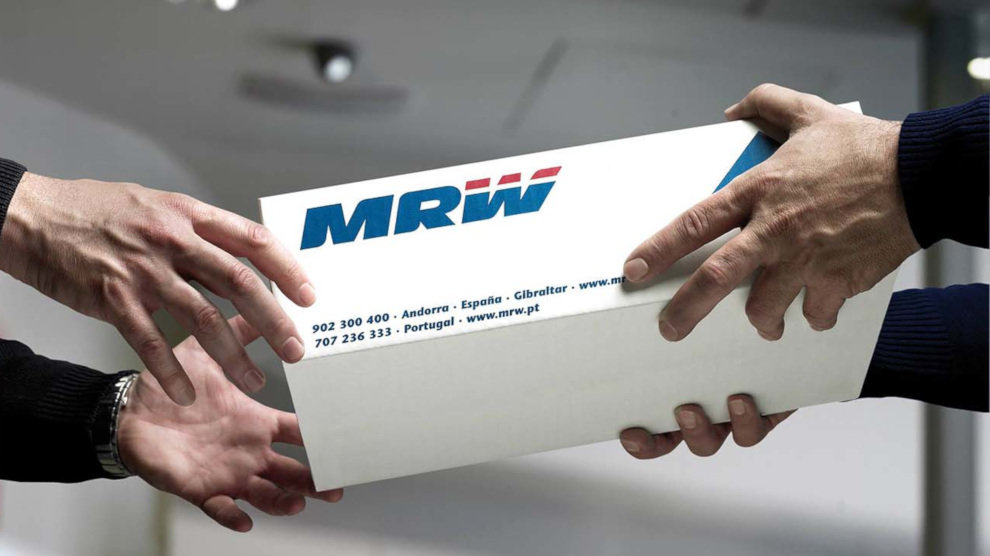 Paquete de MRW | Foto: Facua