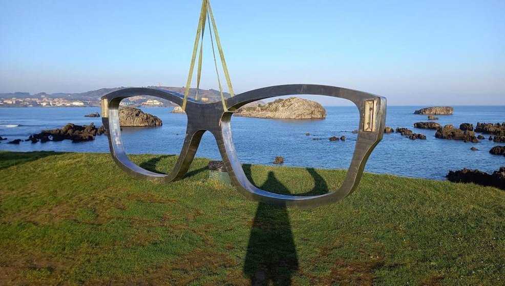 Instalación de las gafas XXL de Noja
