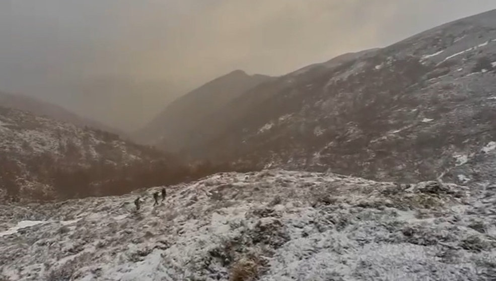 Tareas de búsqueda de un corredor de montaña desaparecido en Picos
