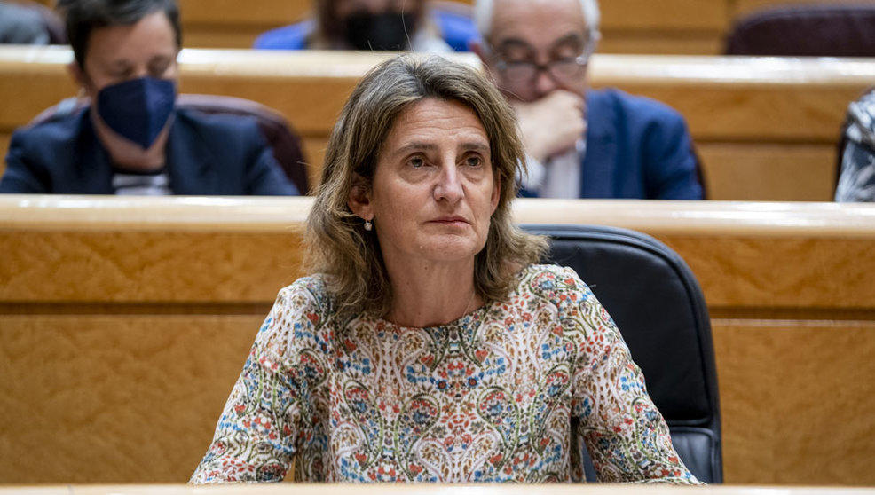 La vicepresidenta del Gobierno responsable de Transición Ecológica, Teresa Ribera