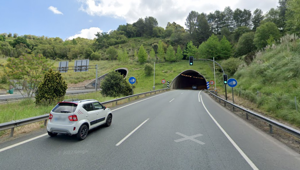 Túnel de la A-8 | Fuente: Google Maps