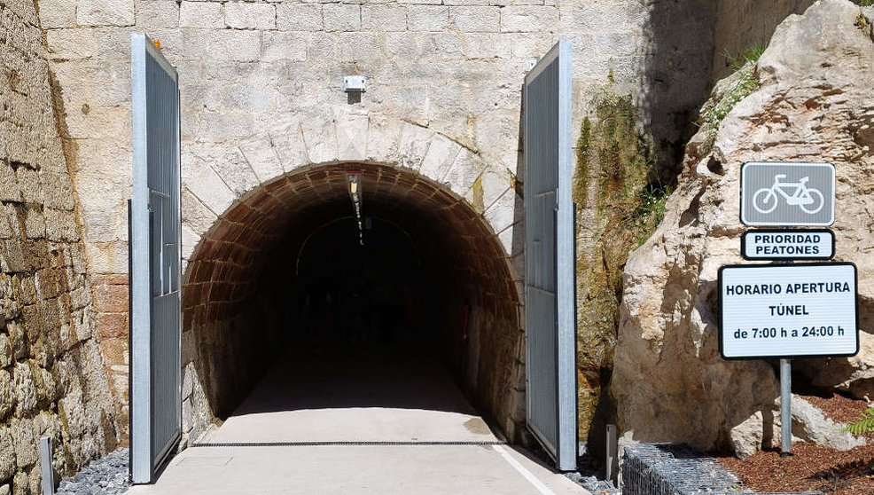 Nuevo Túnel de Tetuán, uno de los escenarios de las proyecciones