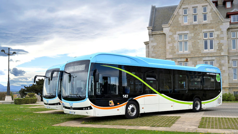 Nuevos autobuses eléctricos del TUS