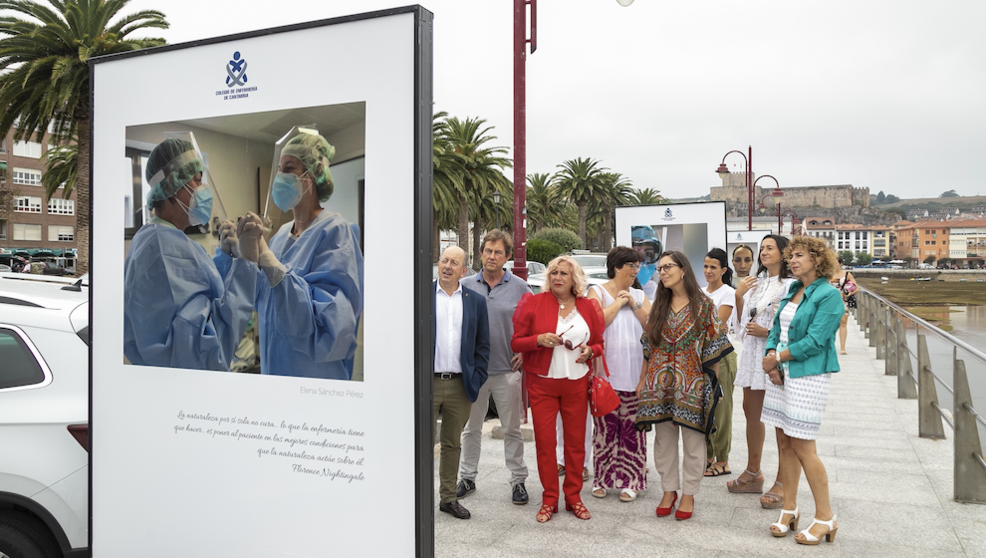 Exposición 'Miradas enfermeras de la pandemia', en San Vicente de la Barquera