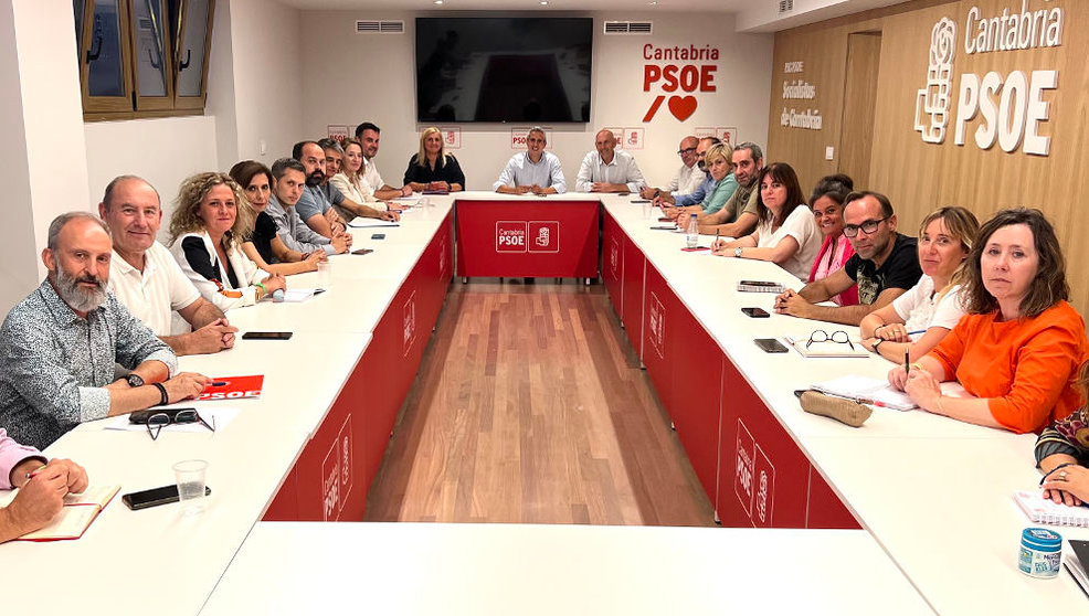 Comisión Ejecutiva Regional del PSOE de Cantabria