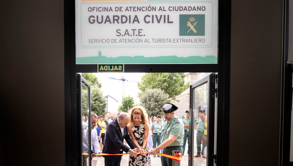 Inauguración en Noja del Servicio de Atención al Turista Extranjero (SATE) de la Guardia Civil