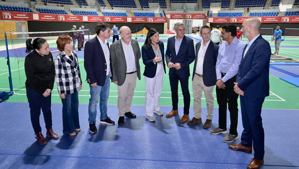 El Palacio de los Deportes de Santander se prepara para el Campeonato del Mundo Junior de Bádminton