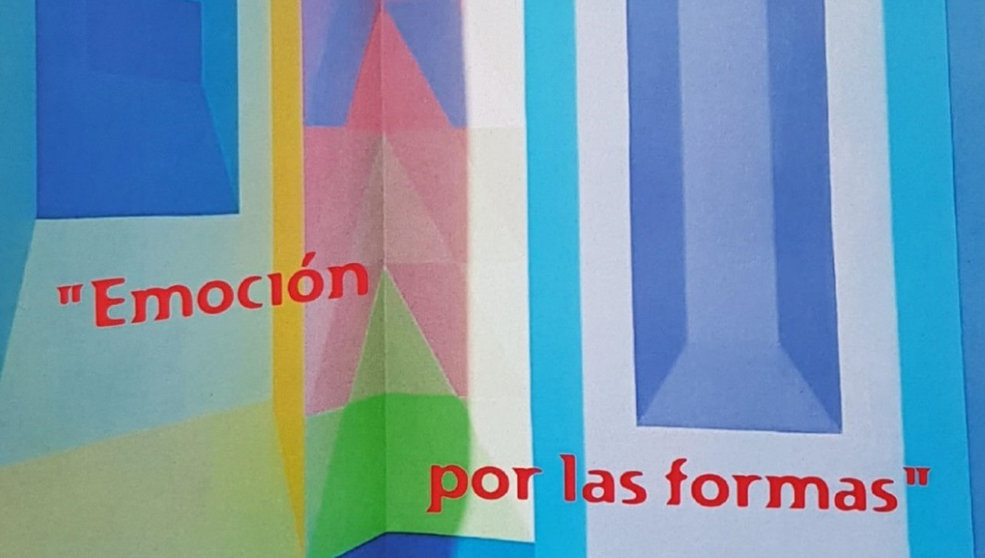 Detalle del cartel de la exposición 'Emoción por las formas'