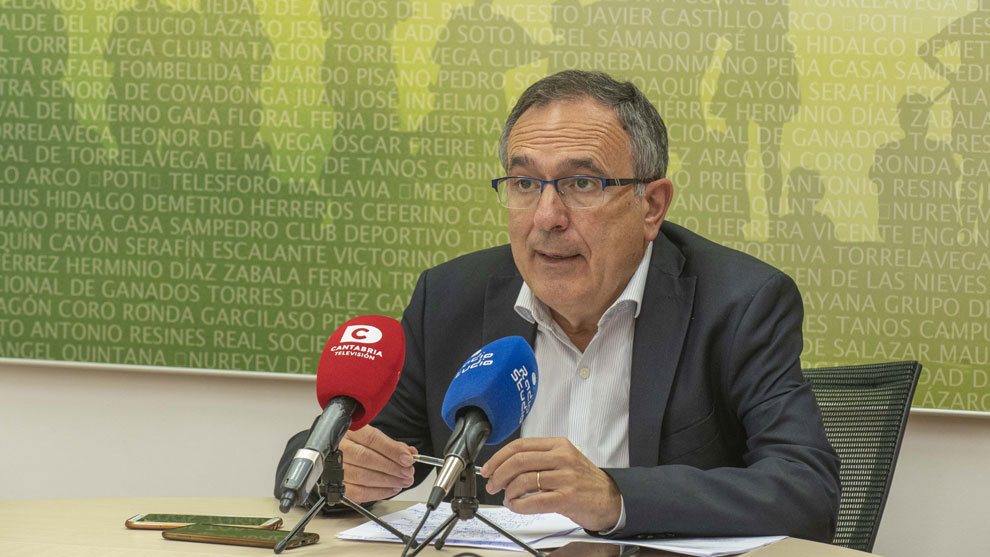 El concejal de Obras, José Manuel Cruz Viadero