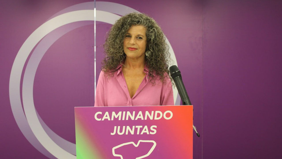 La candidata de Podemos a la Alcaldía de Santander, Gema Pérez