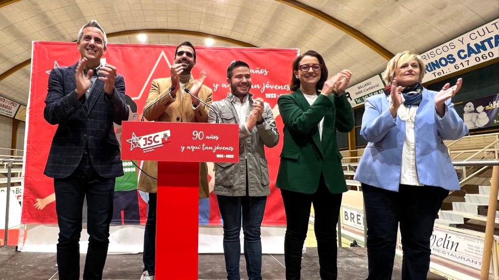 Juventudes Socialistas de Cantabria celebra los 90 años de la organización en la región