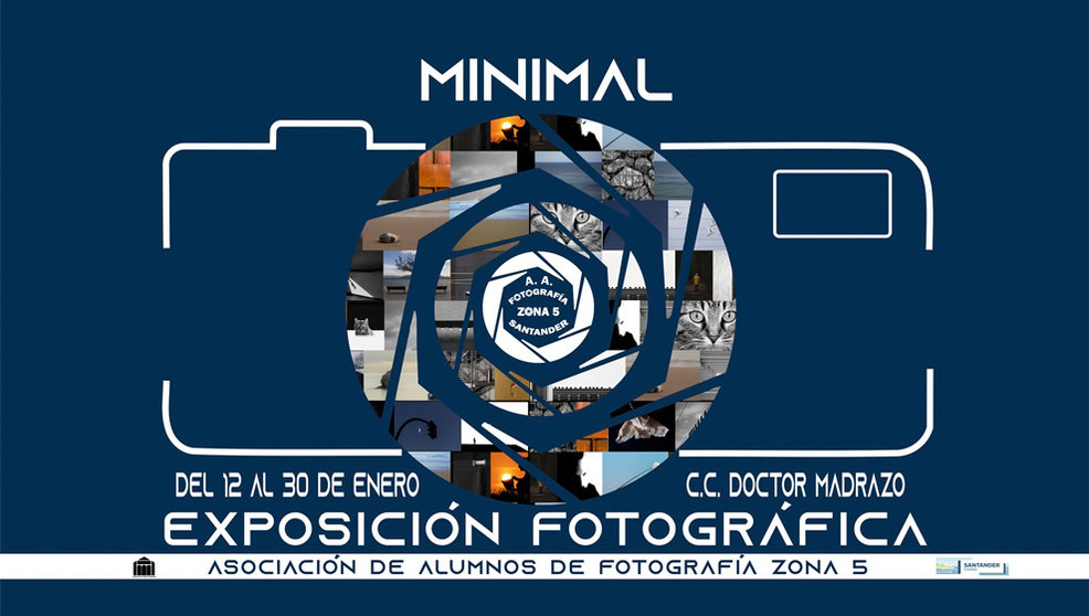 Cartel de la exposición 'Minimal'